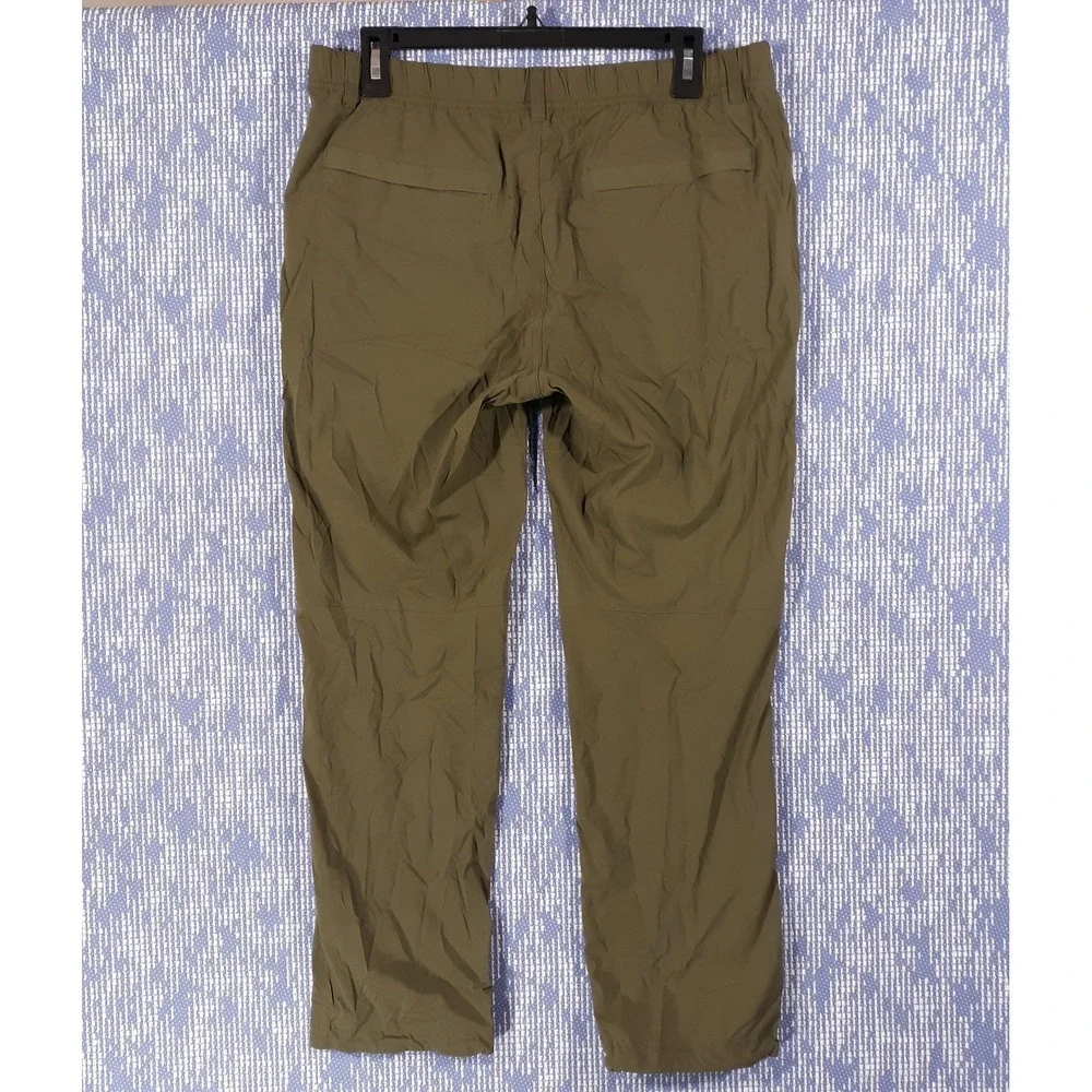REI Pants Womens Size 10 Petite Inseam 27 Green Outdoor Hiking Lightweight